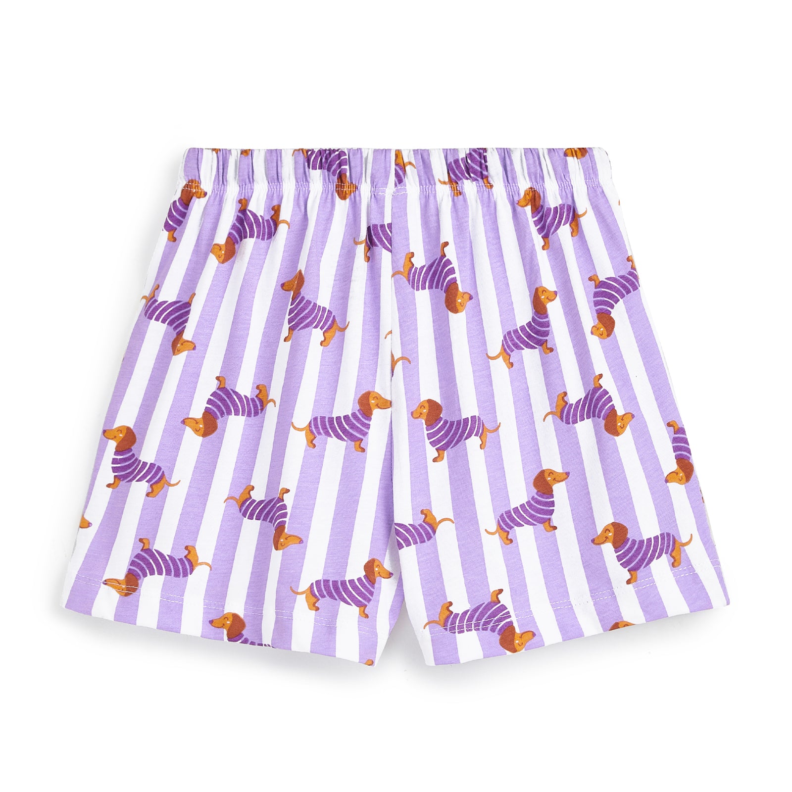 Lavender Doggy Night Shorts