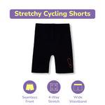 Unstoppable Pink Dry Fit Jersey & Black Cycling Shorts Set