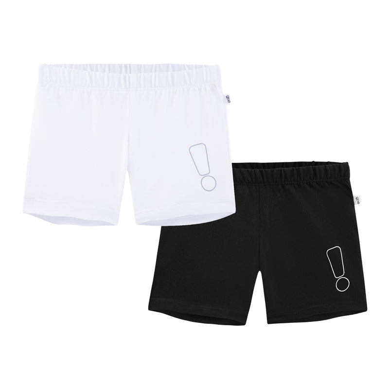2-Pack Inner Shorts - White, Black