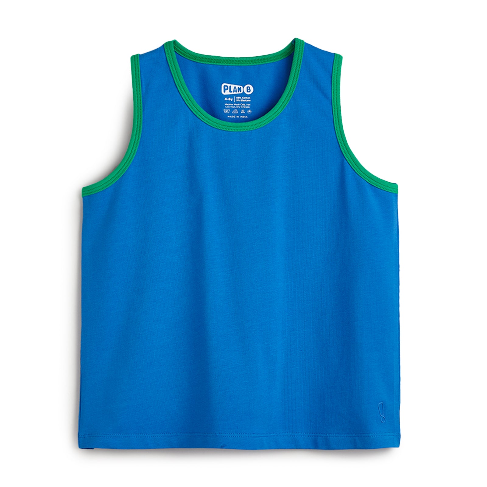 Blue Skater Skirt & Tank Top Set