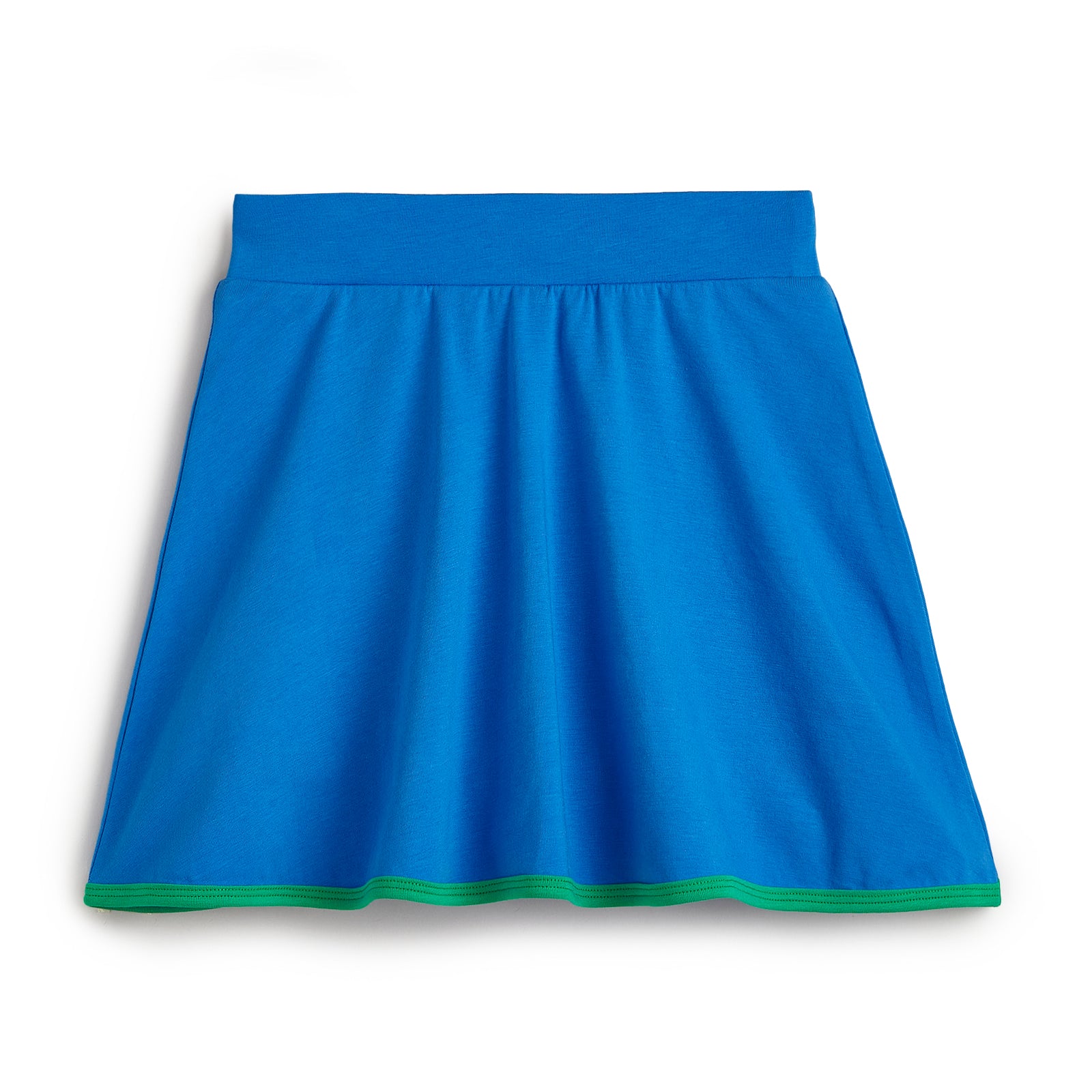 Blue Skater Skirt with Inner Shorts