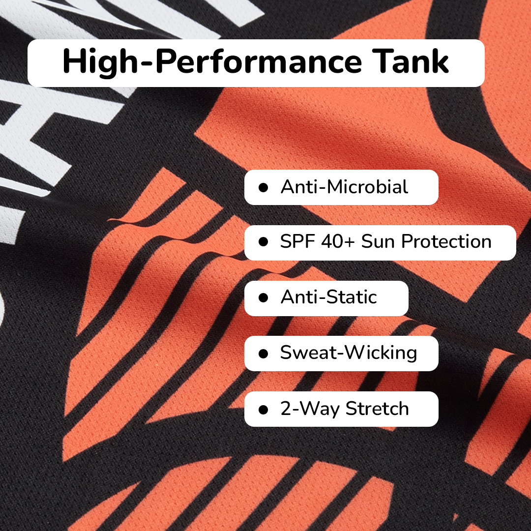 Baller Dry Fit Tank & White Cycling Shorts Set