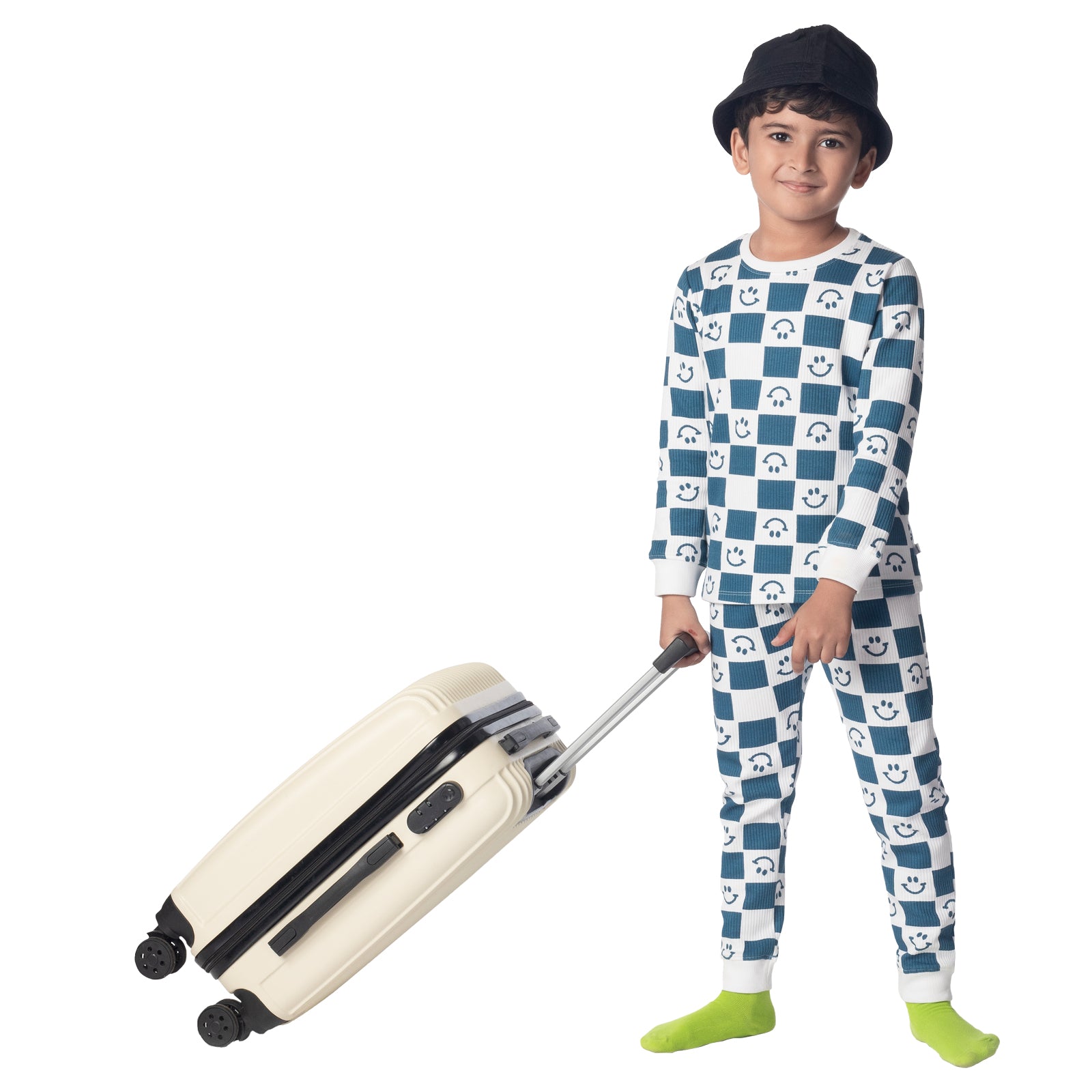 Smiley Winter Co-ord Set for Boys
