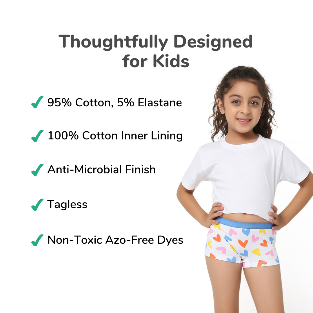 Dino Magic 6-Pack Girl Trunks