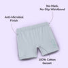 3-Pack Inner Shorts - Lavender, Blue, Black