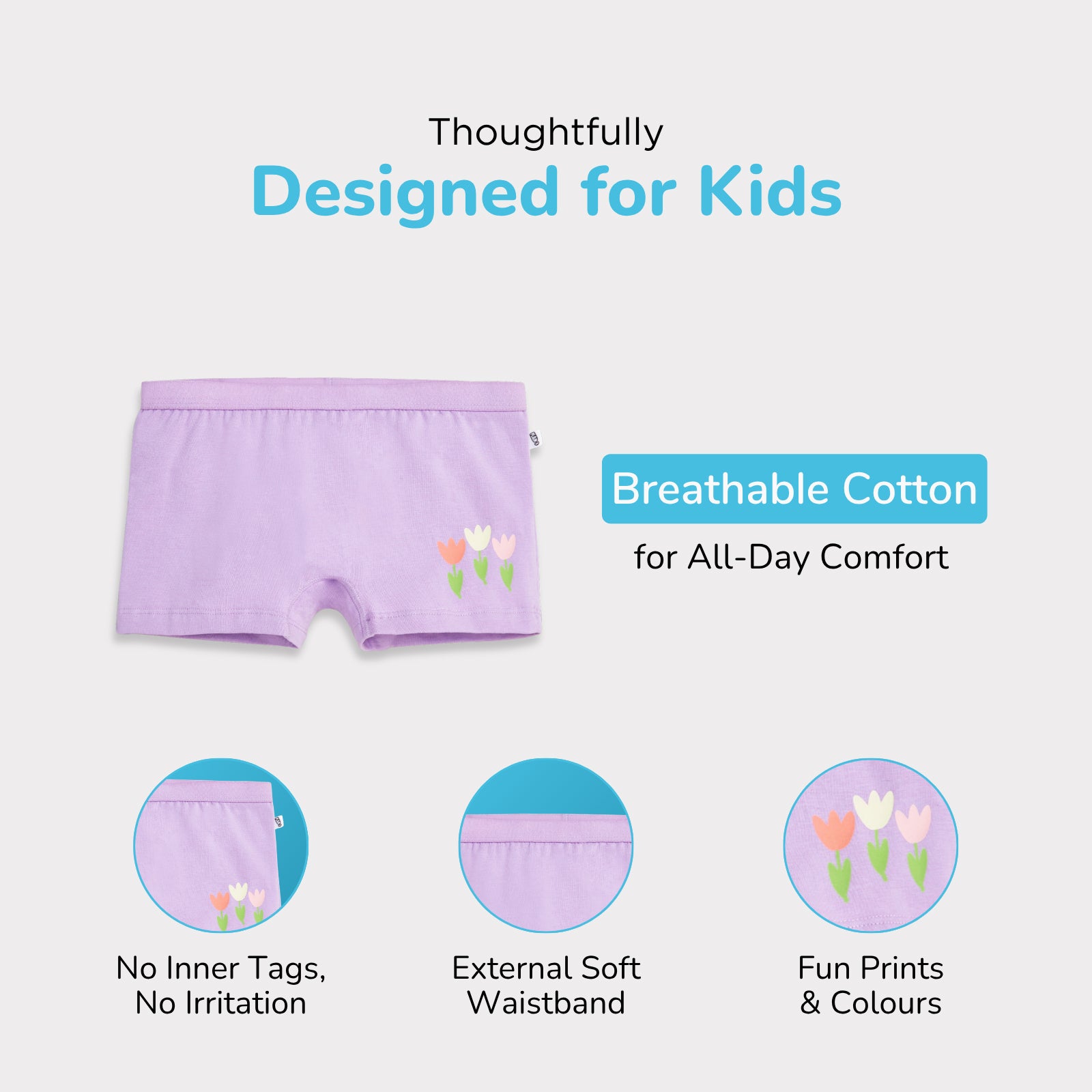 Tulip 4-Pack Training Bras & Trunks Set