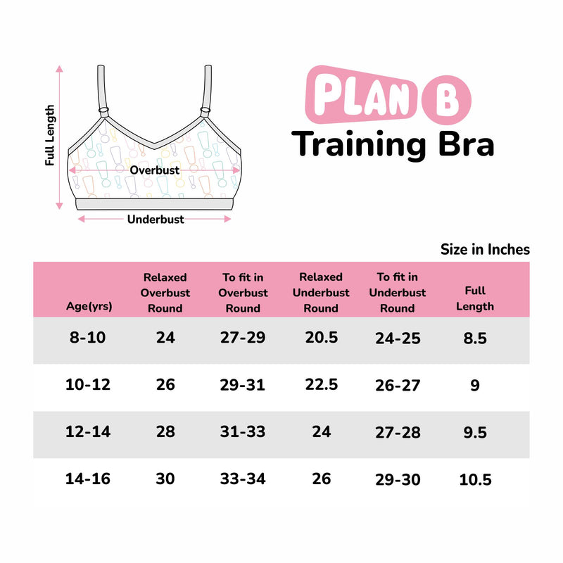 Heartthrob 7-pack Training Bra & Underwear Set