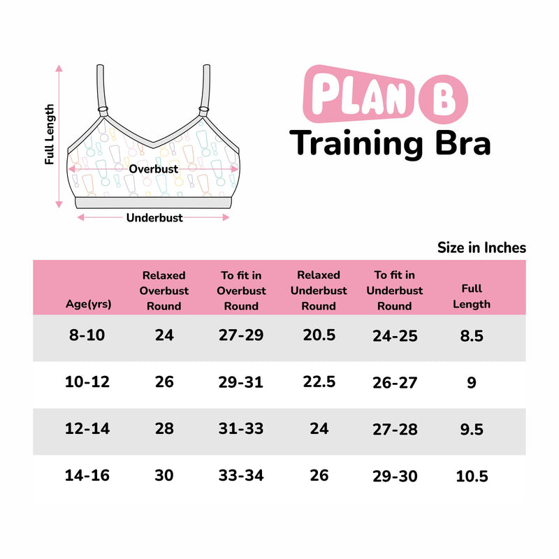 Good Vibes  3-Pack Training Bras