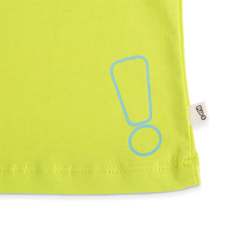 LimeHeart Girl Tee & Shorts Set