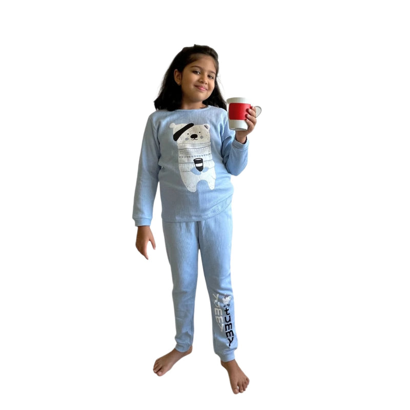 Hot Chocolate - Thermal Full Sleeve Top & Pant Set