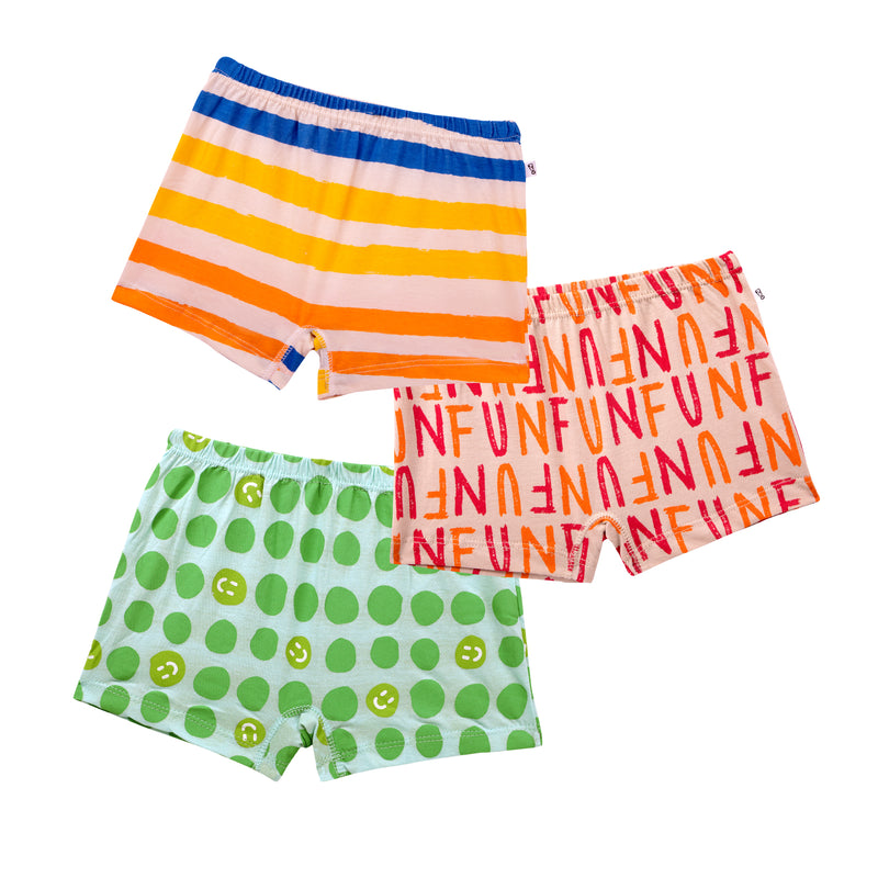Jolly 3-Pack Girl Boxers