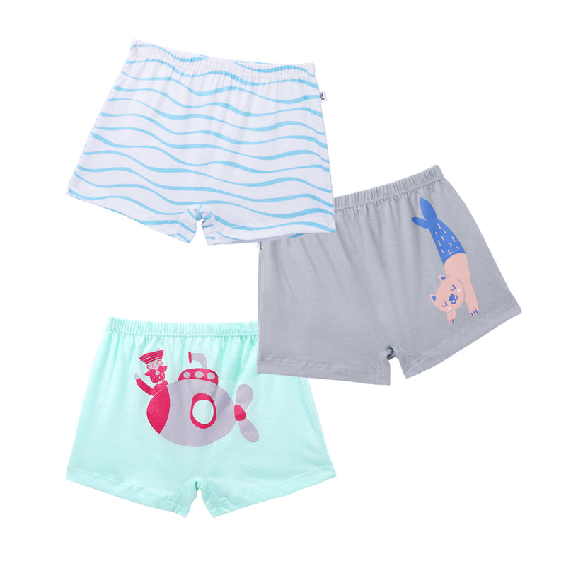 Deep Dive 3-Pack Girl Boxers