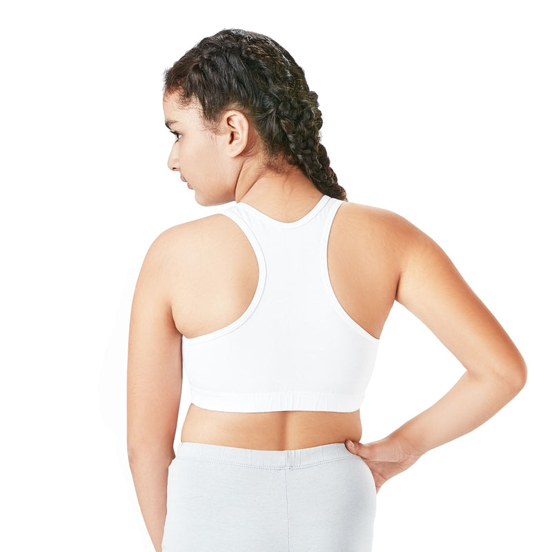 Sparkle 4-Pack Double Layered Sports Bra - Racer Back