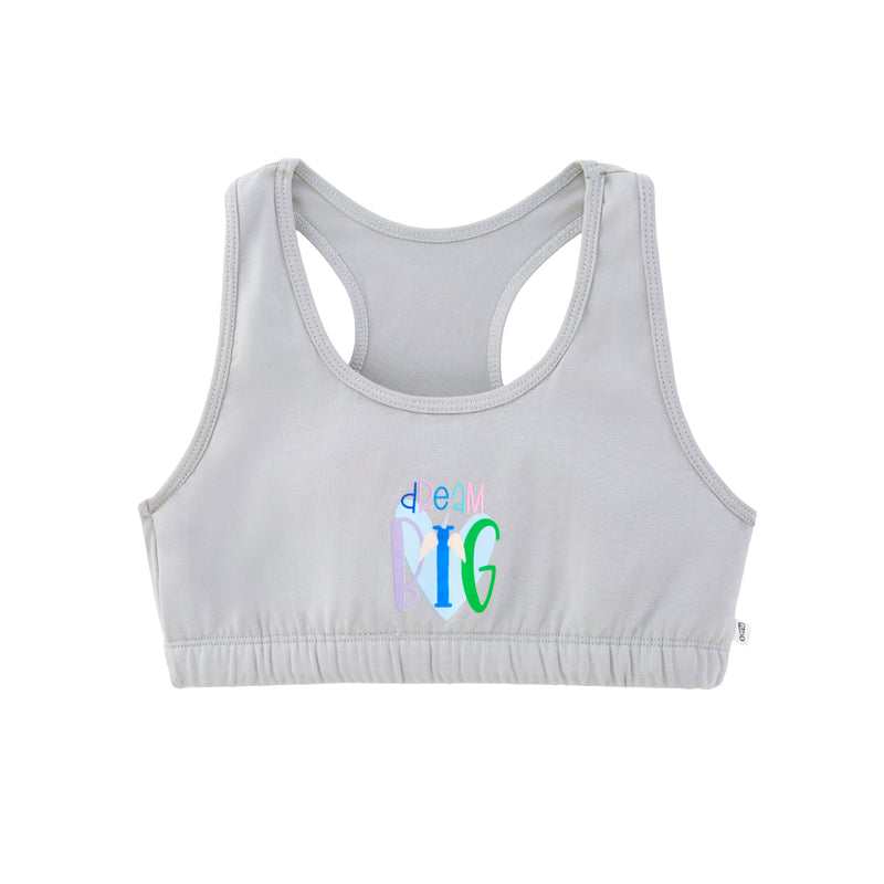 Lightly Padded Sports Bra - Dream Big