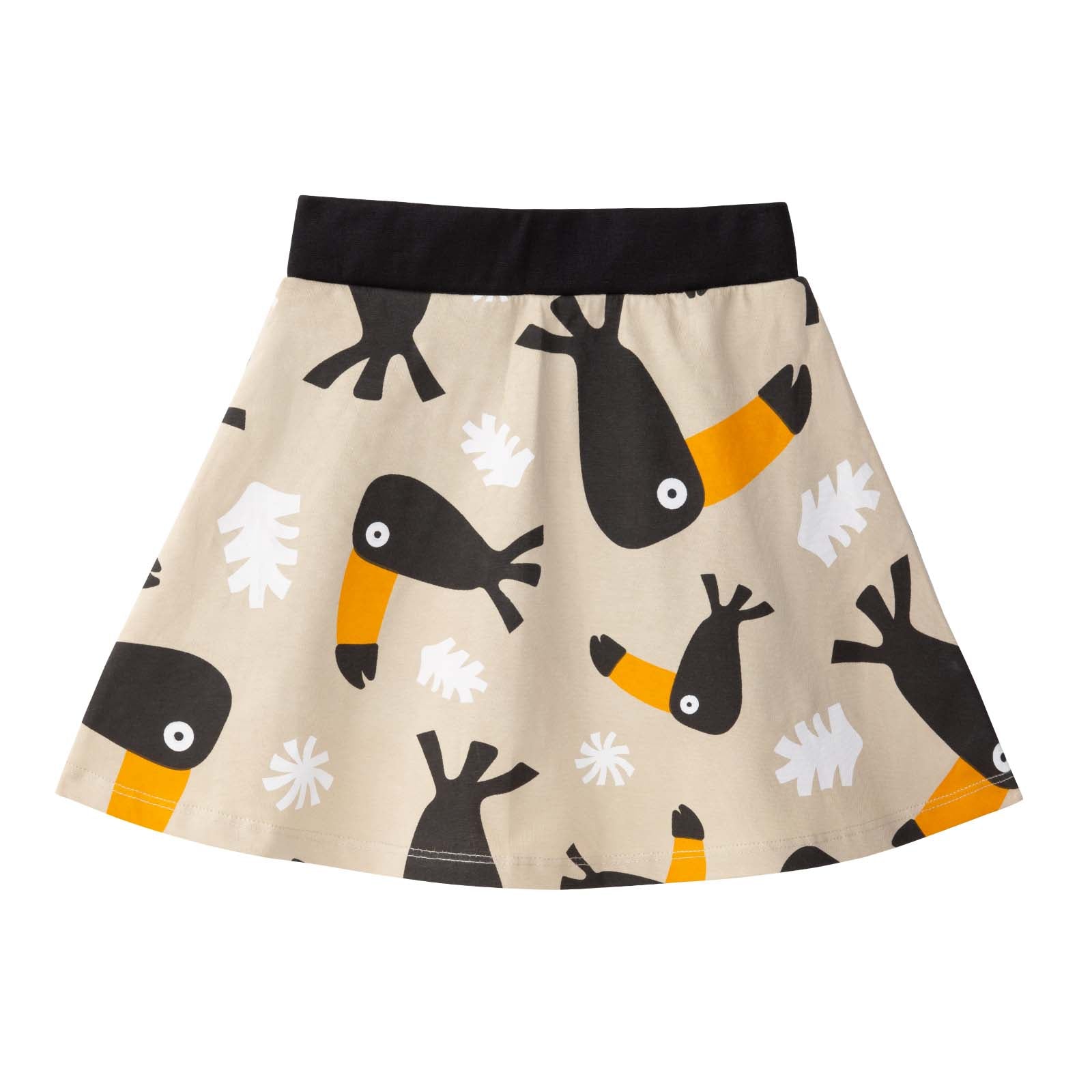 Toucans - Skater Skirt with Inbuilt Shorties