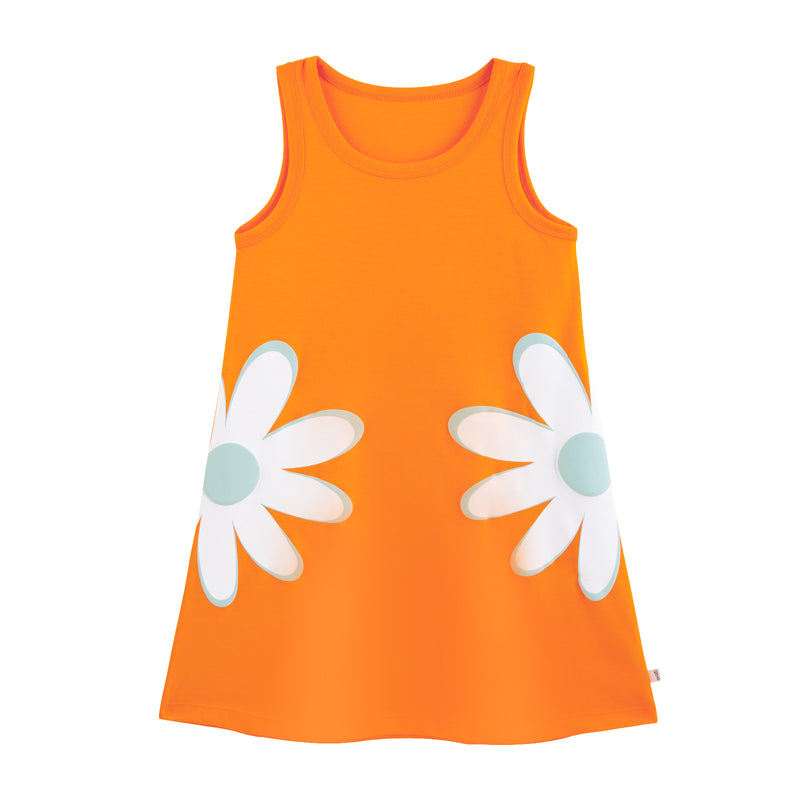 Daisies A-Line Dress