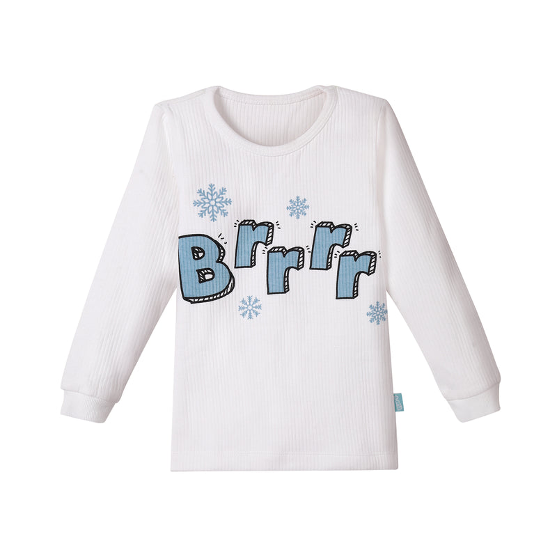 Brrr - Full Sleeve Thermal Top - sale