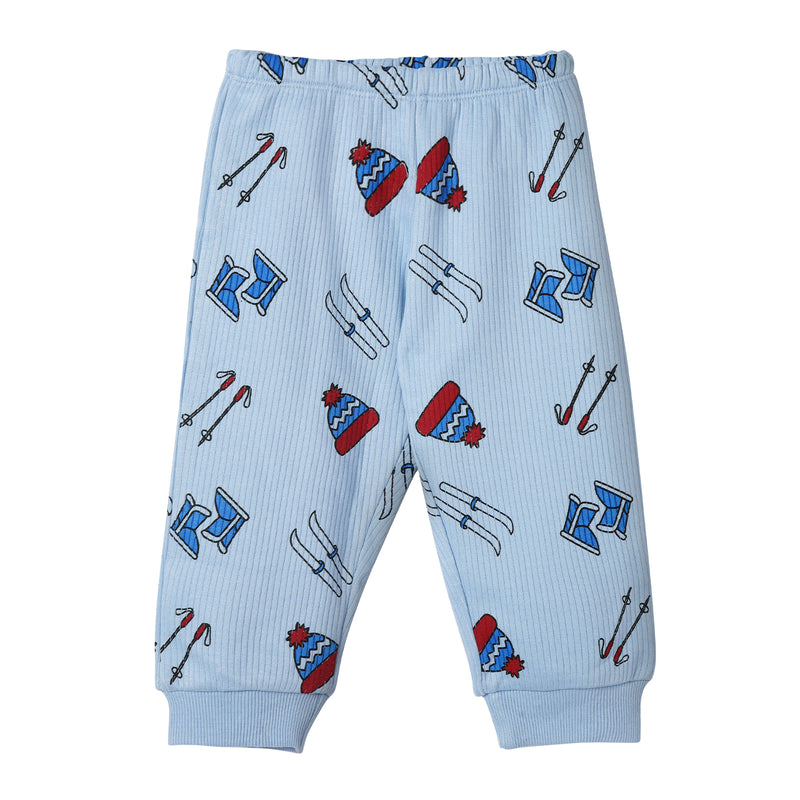Ski Spree - Thermal Full Sleeve Top & Pant Set - sale