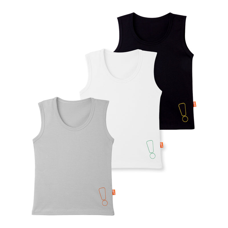Basics - Set of 3 Boy Vests