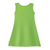 Lime Heart A-Line Dress