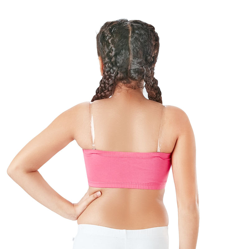 3-Pack Lightly Padded Tube Bra with Removable Straps  - Trio