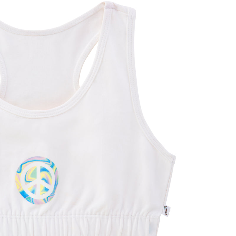 Double Layered Sports Bra - Peace Out