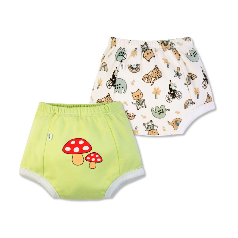Padded Underwear for Potty Training - 2pack - Land