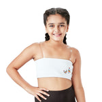 Lightly Padded Tube Bra with Removable Straps  - Heart to Heart