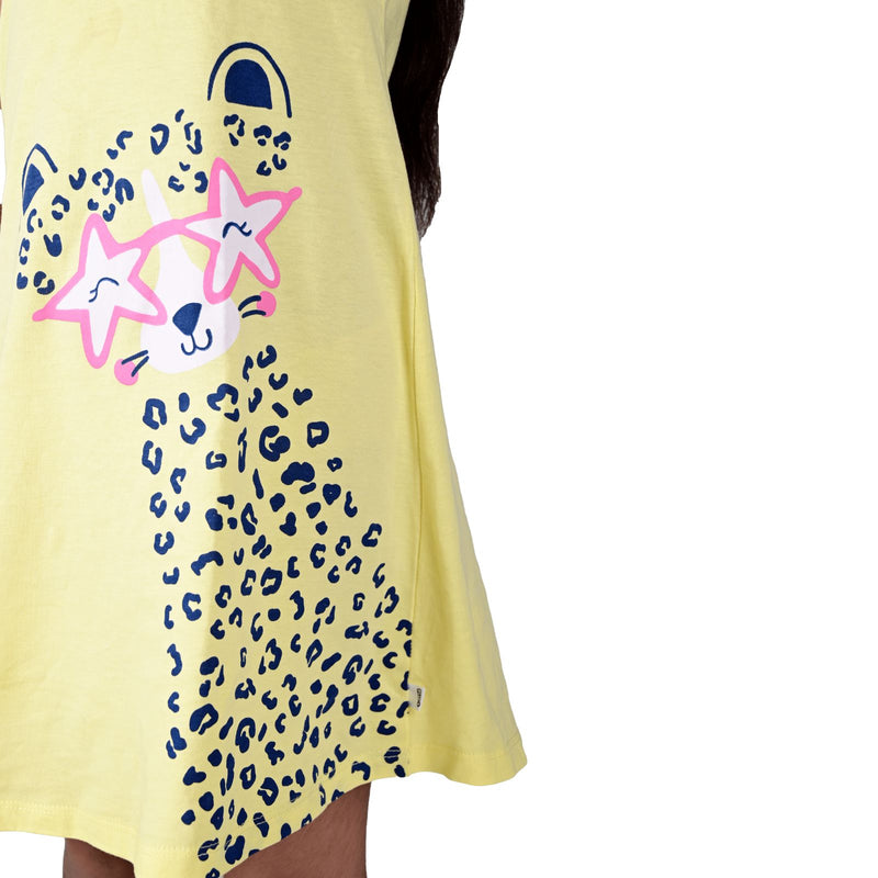 Cheetah A-Line Dress