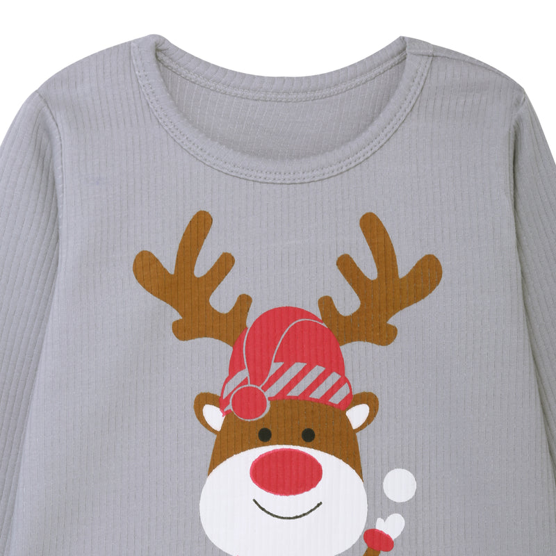 Reindeer - Full Sleeve Thermal Top