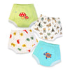 Padded Underwear for Potty Training - 4pack - Birds & Bees