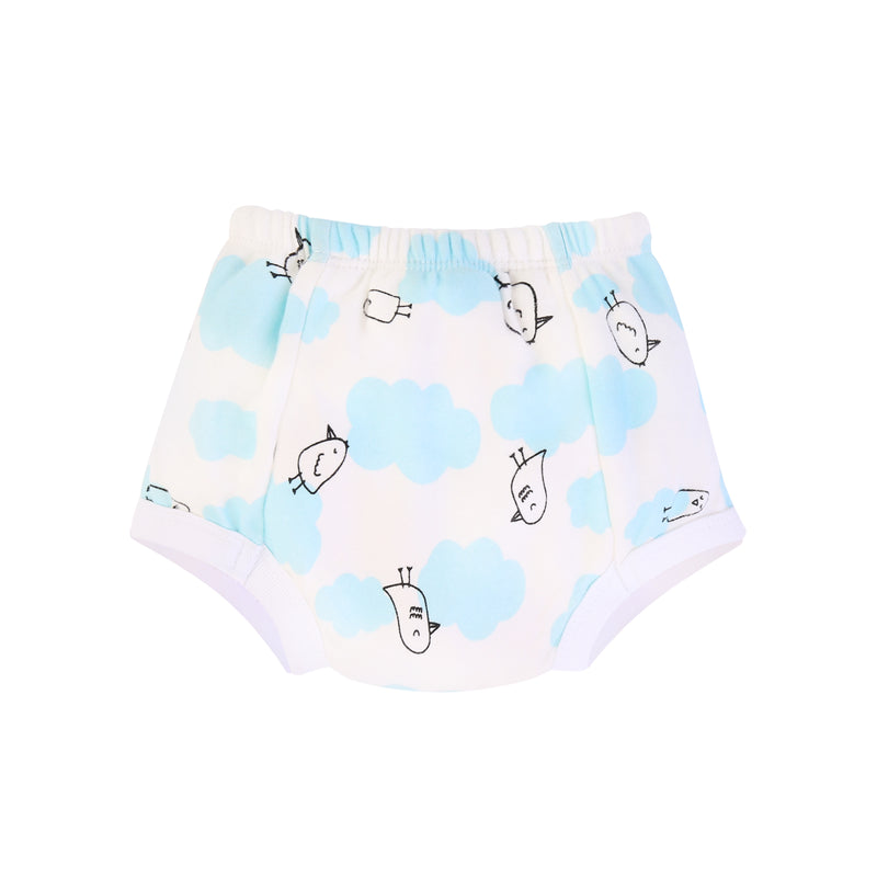 Padded Underwear for Potty Training - 4pack - Sea & Clouds