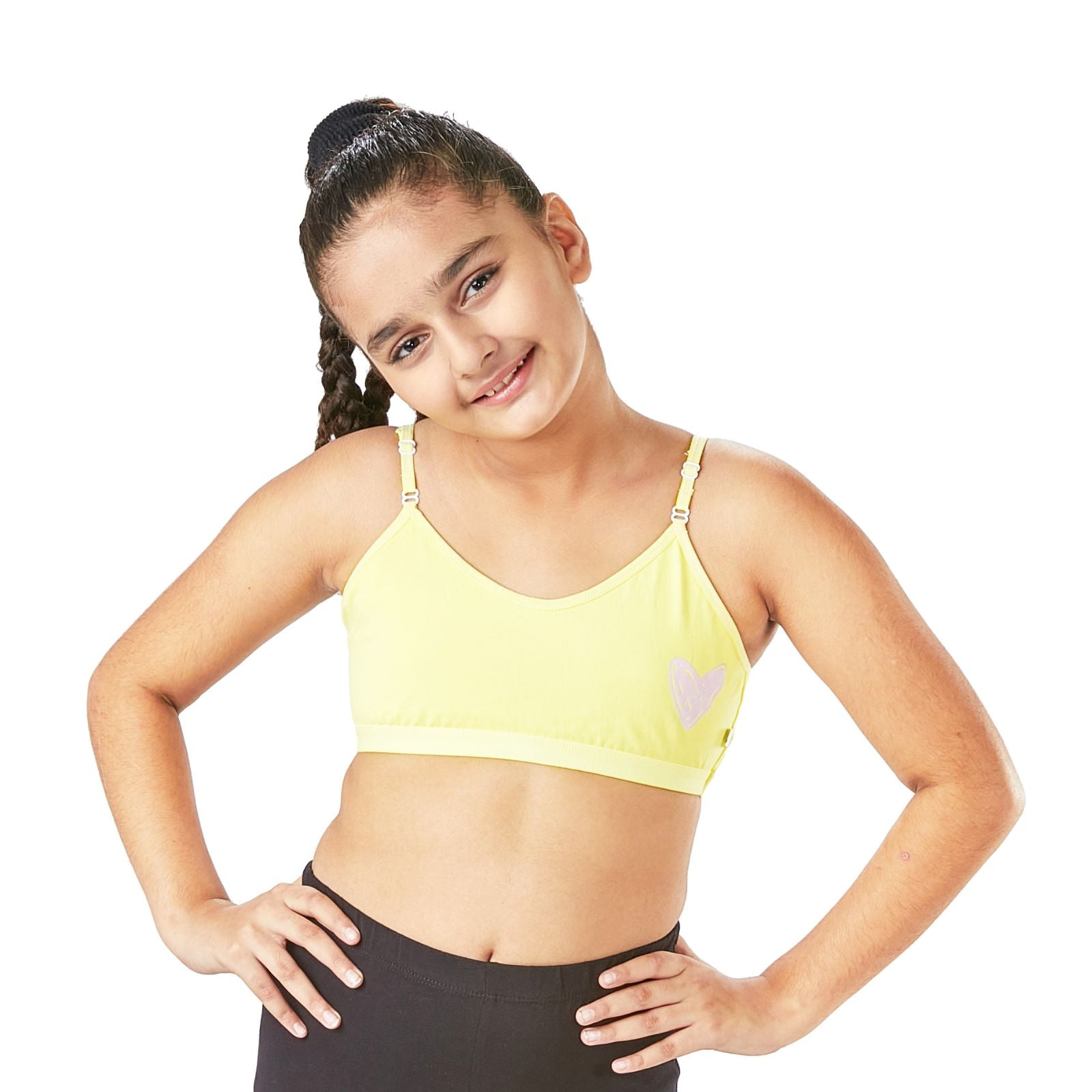 Yellow Sports Bras.