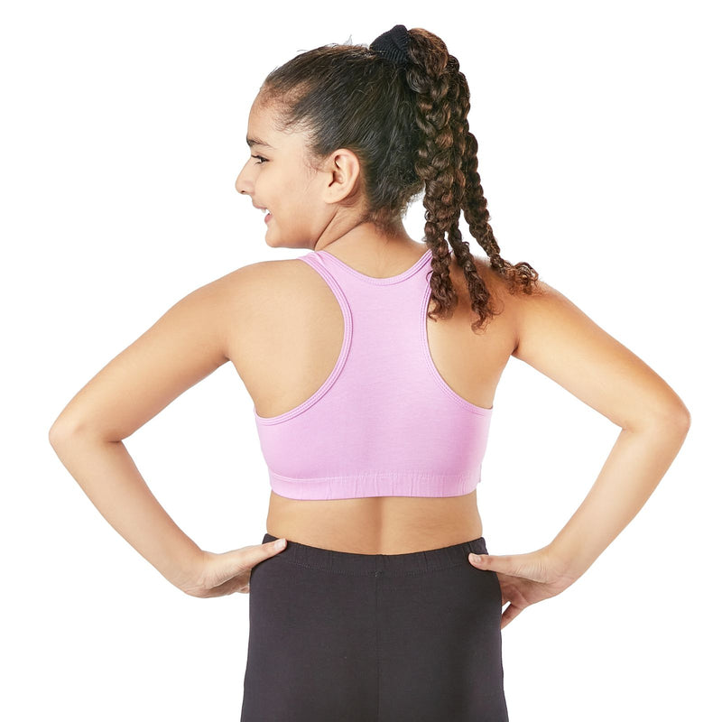 Lightly Padded Sports Bra - Popsicle