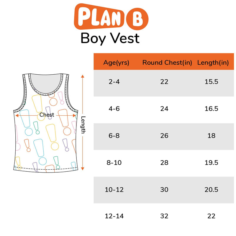 Basics - Set of 3 Boy Vests