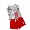 Looney Leopard - Girl Vest & Boxer Shorts