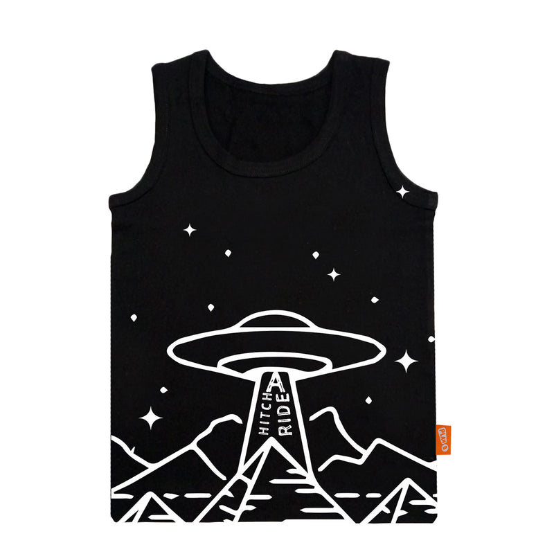 UFO Boy Vest & Boxer Shorts Set
