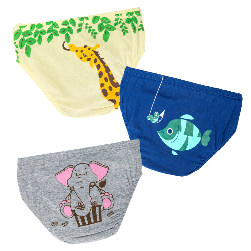 Animal Print Underwear for Boys