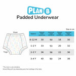 Padded Underwear for Potty Training - 4pack - Nature