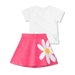Daisy - Girl Tee & Skater Skirt Set