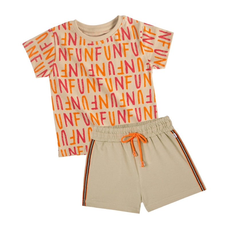 So Fun Girl Tee & Shorts Set