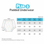 Padded Underwear for Potty Training - 2pack - Big Short