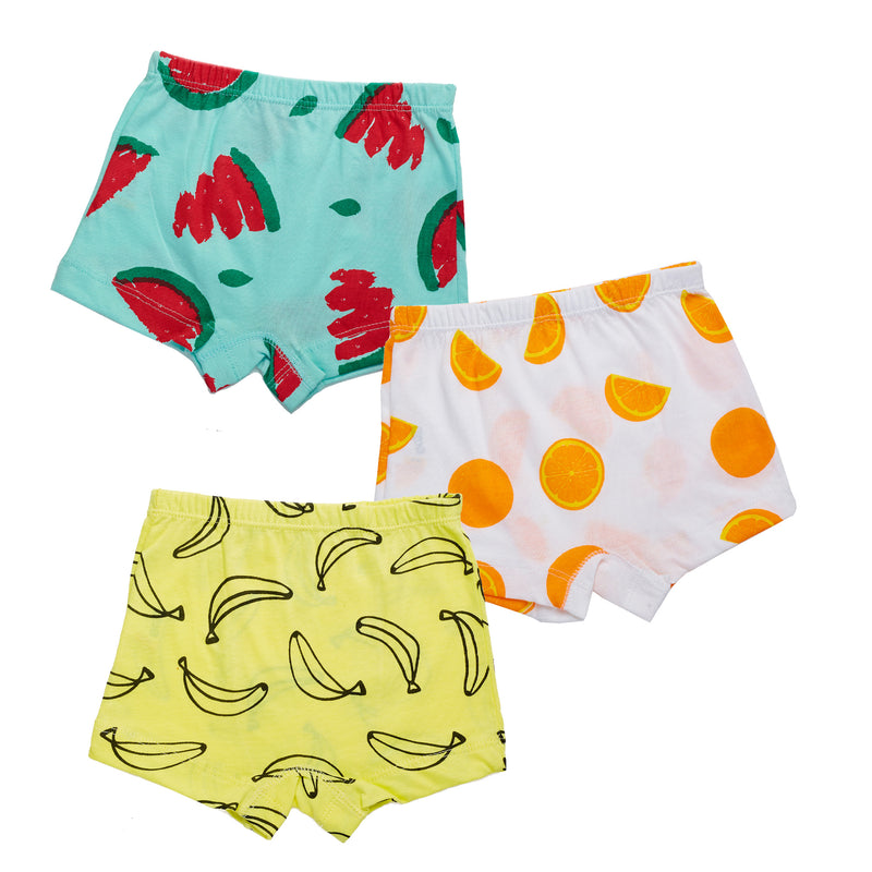 Fruity 3-Pack Boy Boxers
