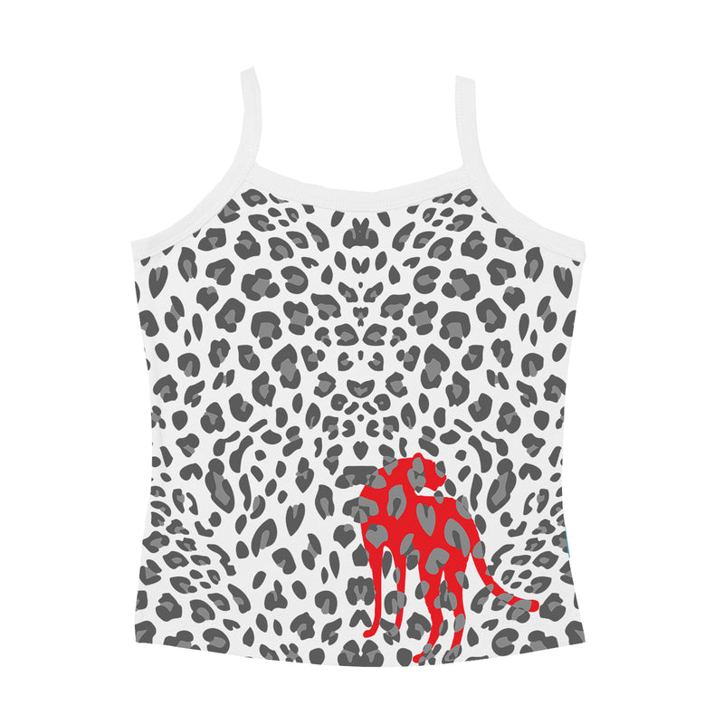 Looney Leopard - Girl Vest & Boxer Shorts
