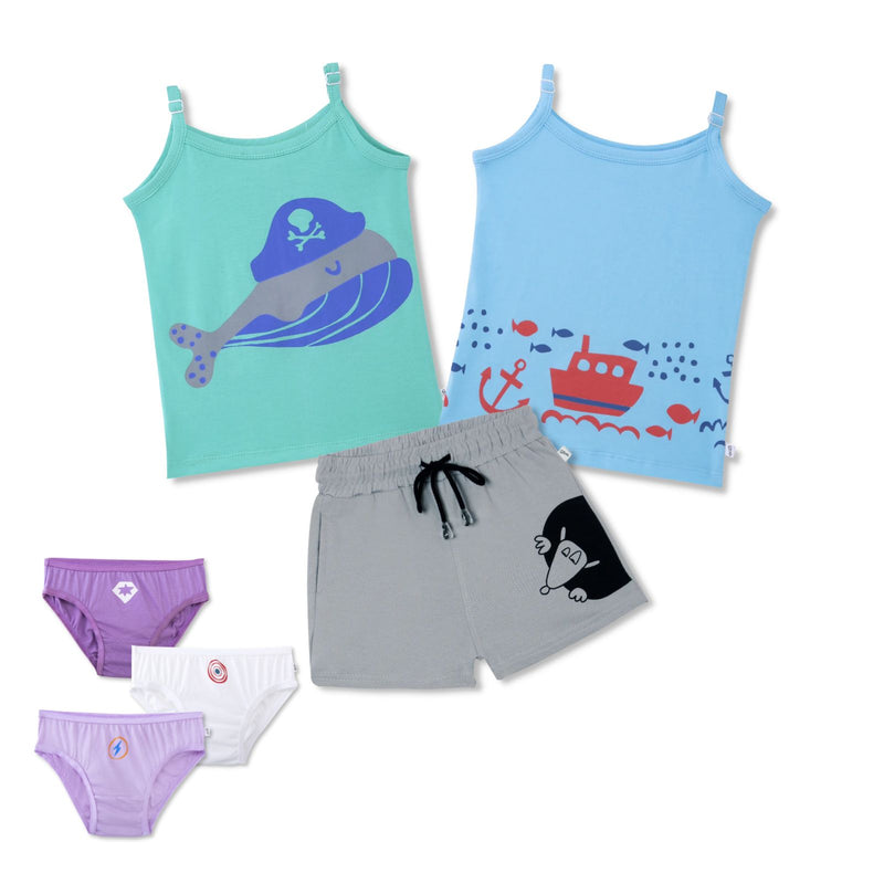 Sail Away 6-pack Girl Mix & Match Set
